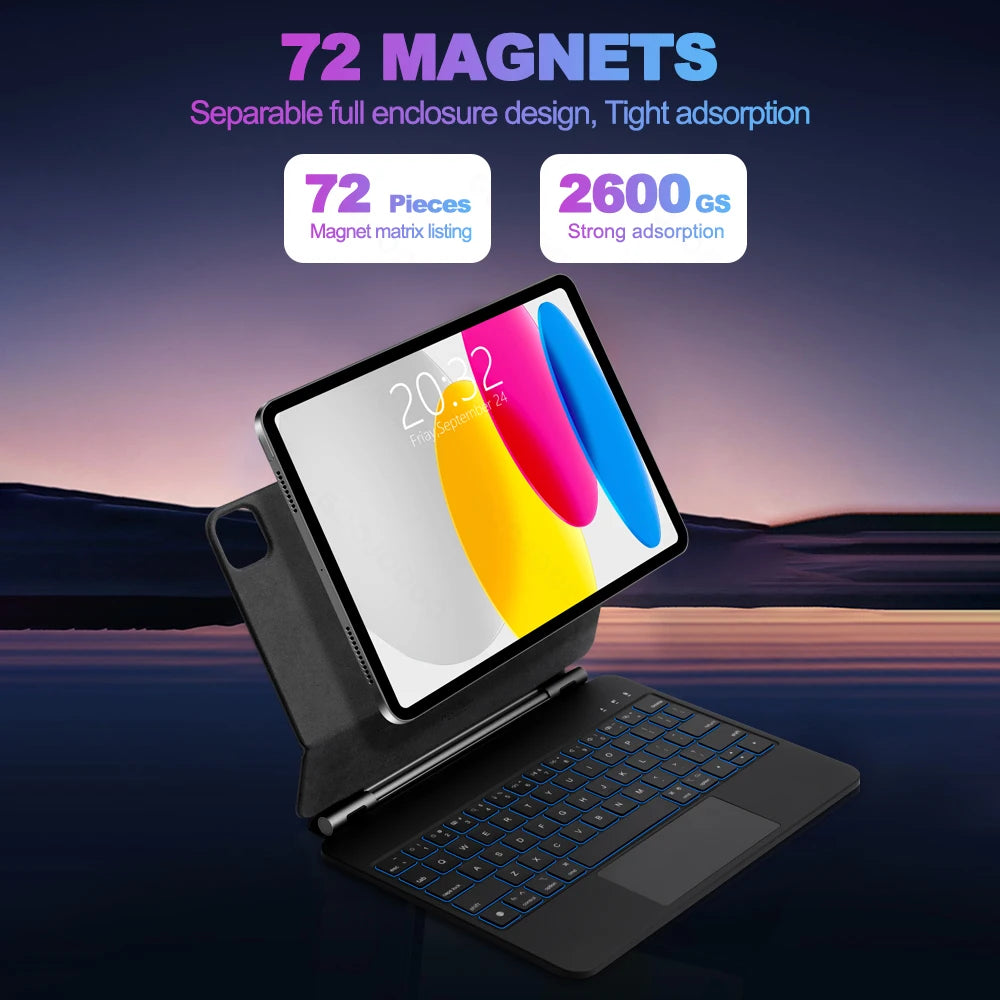GOOJODOQ Magic Keyboard for iPad