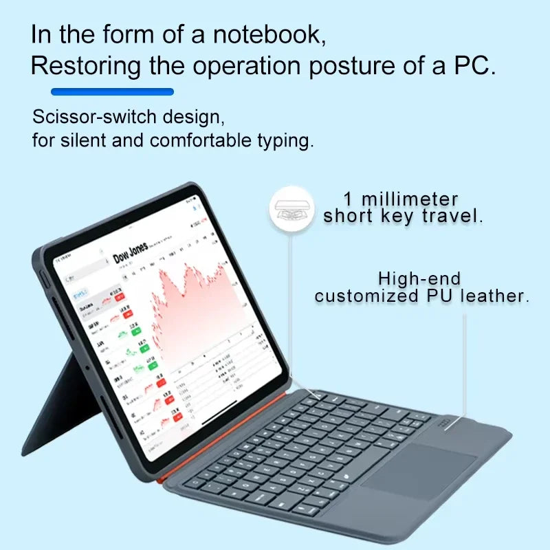 Detachable Keyboard Case For iPad