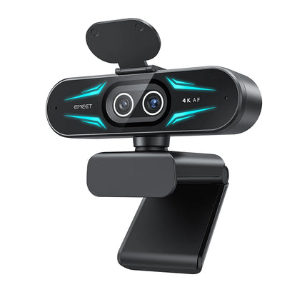 4K Webcam 1080P 60fps Web Camera EMEET C60E 4K Binocular